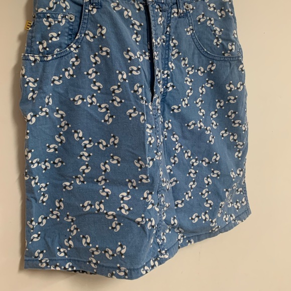 Esprit Printed Jean Skirt Vintage - Picture 3 of 14